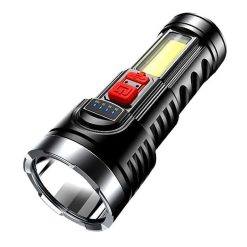 Super Bright Torch 6 Led Flashlight USB Rechargeable Tactical light