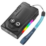 Portable Mini Flashlight with UV Light and RGB Side Lamp