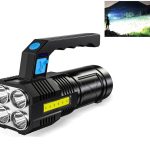 LED Rechargeable Flashlight for Camping and Hiking