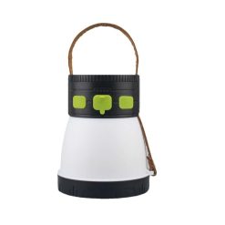 Solar Camping Lantern Rechargeable Outdoor LED Light with RGB Mood Lighting