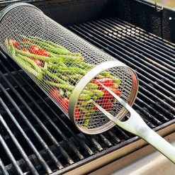 Alternative view of Rolling Grilling Basket -20cm