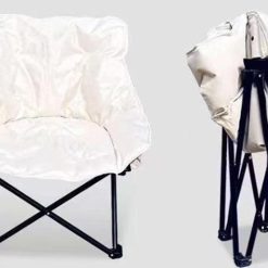 Alternative view of Compact Folding Chair Portable Camping Chair for Outdoor Activities - Beige