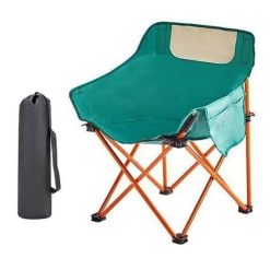 Compact Folding Chair Portable Camping Chair for Outdoor Activities - Green
