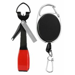Alternative view of Fishing Knot Tying Tool with Line Cutter and Hook Sharpener