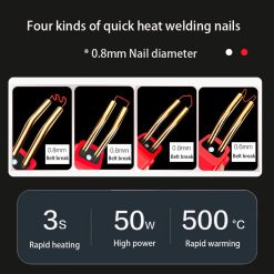 Alternative view of Hot stapler plastic welding machine with accessories
