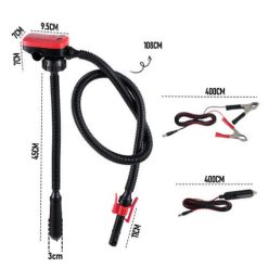 Alternative view of 12V Portable Electric Oil Pump for Fuel and Water Transfer