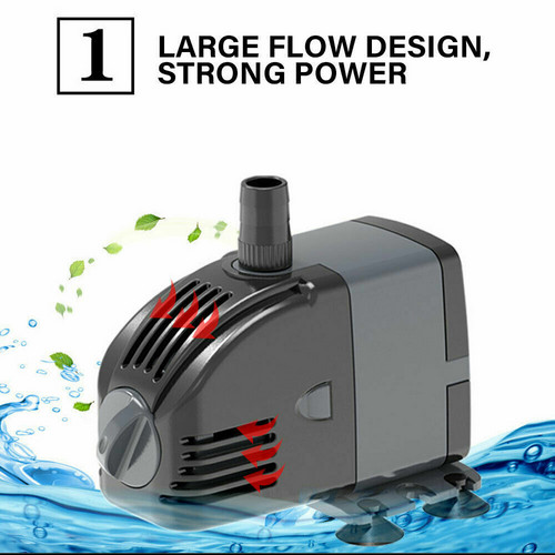 Submersible aquarium pump 35W 2000L/H 2 Submersible aquarium pump 35W 2000L/H - Image 2