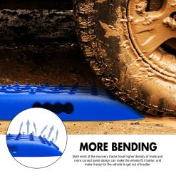 X-BULL 4X4 Recovery tracks 10T 2 Pairs/ Sand tracks/ Mud tracks/ Mounting Bolts Pins Gen 2.0 -Blue 12 V211 AU ST005XBP001 2 90858 04