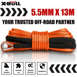 Alternative view of X-BULL 12V Electric Winch 5000LBS Wireless Steel Cable ATV Boat With 13M Synthetic Rope