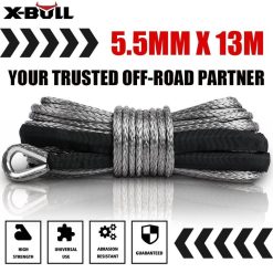Alternative view of X-BULL Electric Winch 12V 5000LBS Wireless Steel Cable ATV Boat With 13M Synthetic Rope