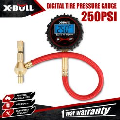Digital tyre pressure gauge 0–250 PSI car motorcycle