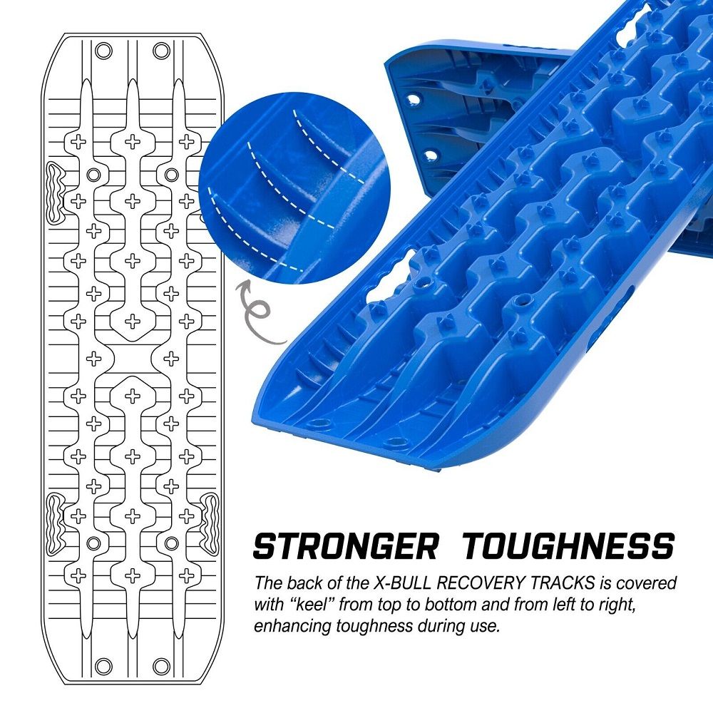 X-BULL Recovery Tracks Kit Gen3.0 10T Sand/Snow/Mud 6 X-BULL Recovery Tracks Kit Gen3.0 10T Sand/Snow/Mud - Image 6