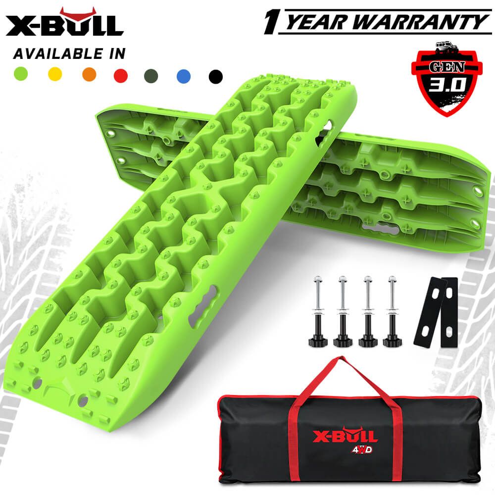 X-BULL Recovery Tracks Kit Gen 3.0 10T Green 1 X-BULL Recovery Tracks Kit Gen 3.0 10T Green