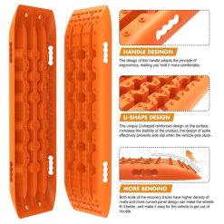 Alternative view of X-BULL Recovery tracks Sand tracks 2pcs Sand / Snow / Mud 10T 4WD Gen 2.0