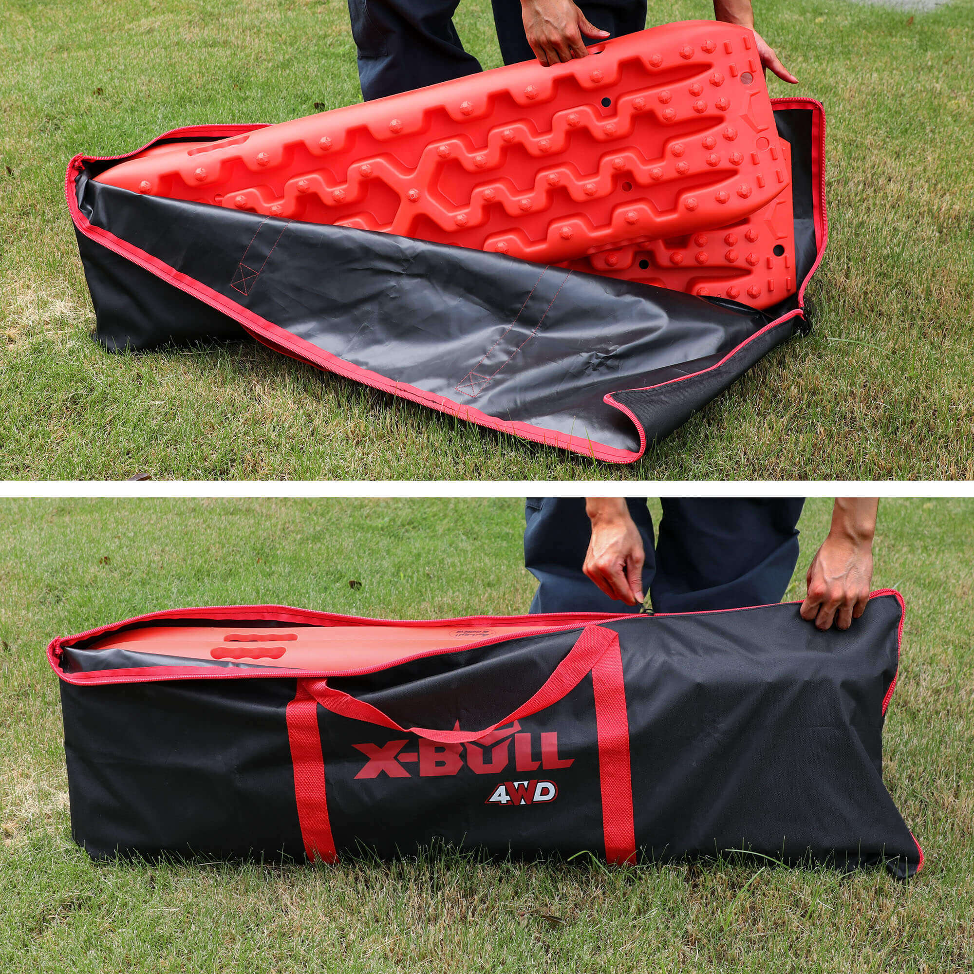 X-BULL Recovery tracks Carry Bag 4x4 Extraction Tred Bag Black 2 X-BULL Recovery tracks Carry Bag 4x4 Extraction Tred Bag Black - Image 2