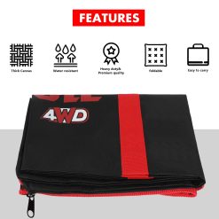 X-BULL Recovery tracks Carry Bag 4x4 Extraction Tred Bag Black 15 V211 AUEB XBWP012 89590 05