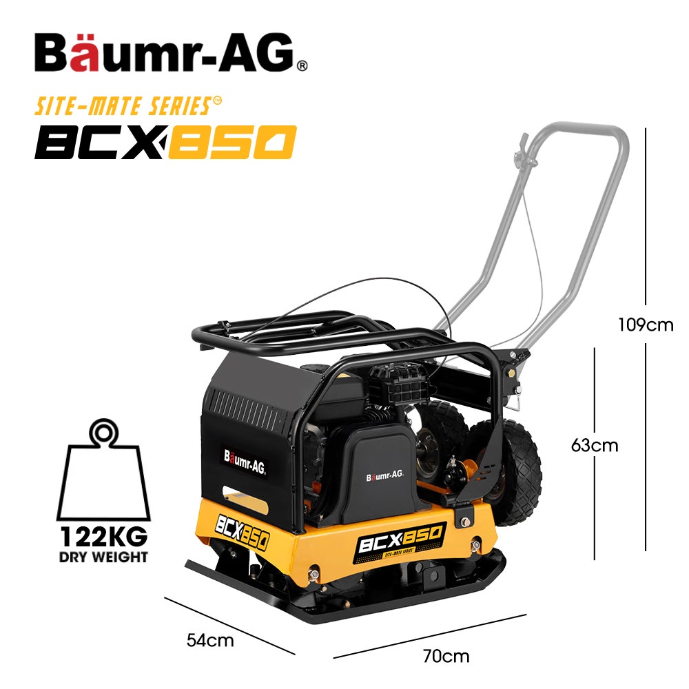 Baumr-AG Plate Compactor 7HP 32kN Vibratory Force 2 Baumr-AG Plate Compactor 7HP 32kN Vibratory Force - Image 2