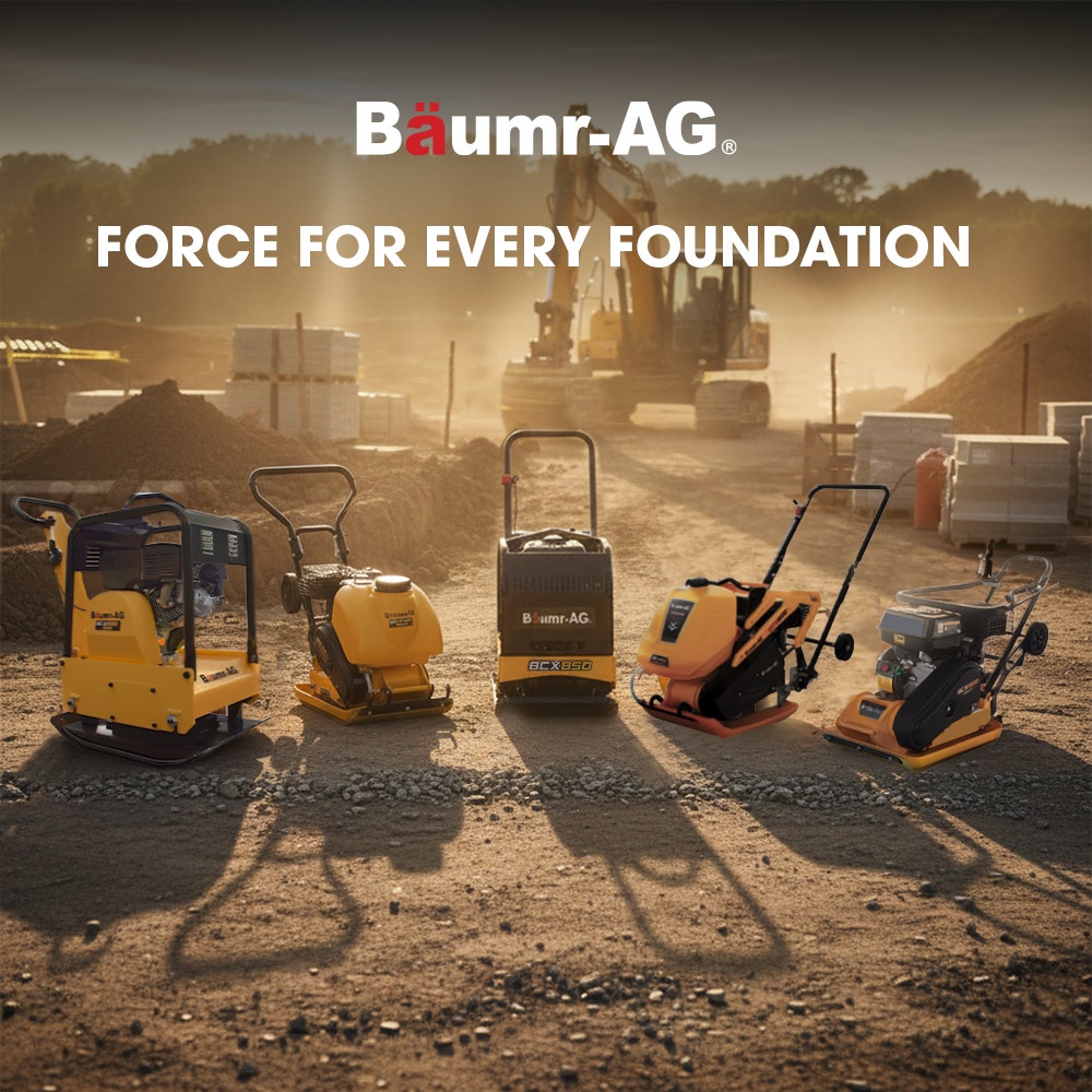 Baumr-AG Plate Compactor 7HP 32kN Vibratory Force 11 Baumr-AG Plate Compactor 7HP 32kN Vibratory Force - Image 11