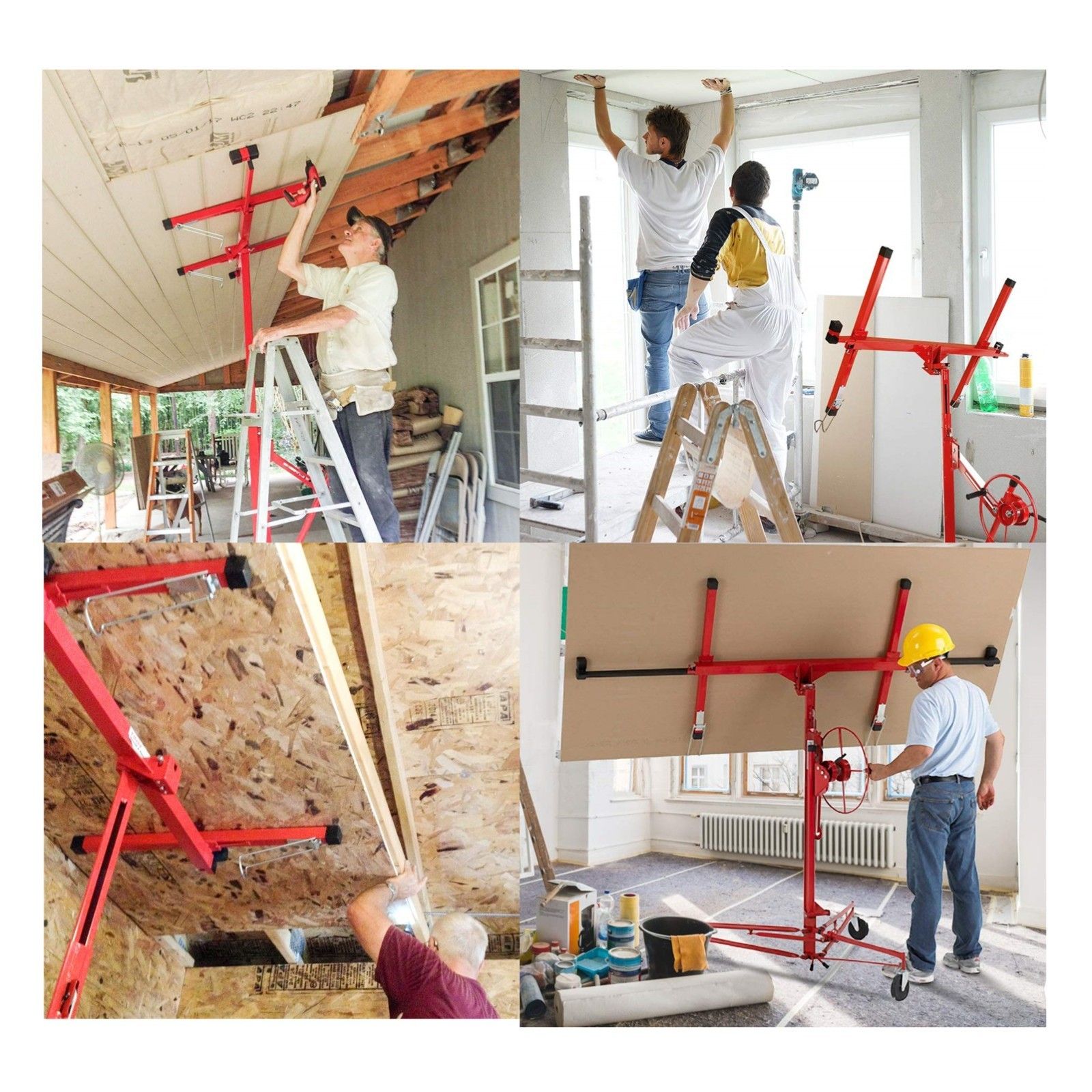 Sheet panel lifter 3.3M drywall plasterboard hoist 6 Sheet panel lifter 3.3M drywall plasterboard hoist - Image 6