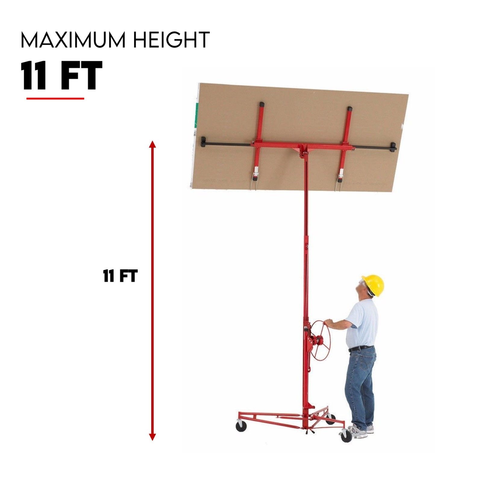 Sheet panel lifter 3.3M drywall plasterboard hoist 7 Sheet panel lifter 3.3M drywall plasterboard hoist - Image 7