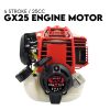 GX25 25cc 4-stroke engine motor for brushcutter trimmer