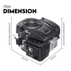 16HP Vertical Shaft Lawn Mower Engine Petrol 4 Stroke Ride on Motor OHV 10 V379 PTROLMTR45 202603021145 02