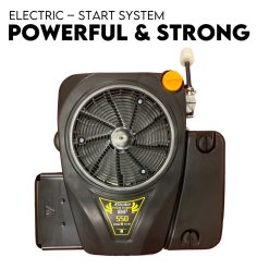 Alternative view of 18HP Vertical Shaft Lawn Mower Engine Petrol Motor 4 Stroke OHV Ride On