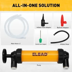 Alternative view of ELEAD 3-in-1 Manual Siphon Pump with Hose Kit