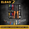 Electrical wire connector kit with stripper, 321 pieces