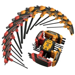 T-handle Allen wrench set 14-piece metric SAE