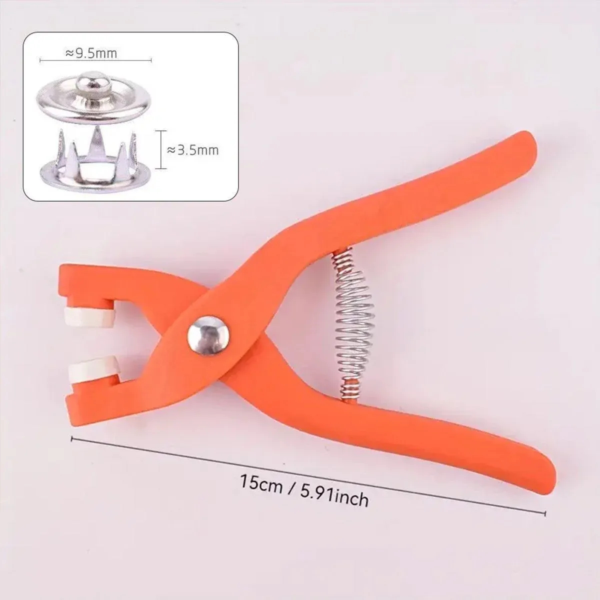 Snap Button Pliers Tool with 150 Buttons Storage Box 3 Snap Button Pliers Tool with 150 Buttons Storage Box - Image 3