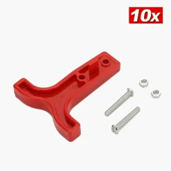 V528 HANDLE RED 10PCS 24401 04