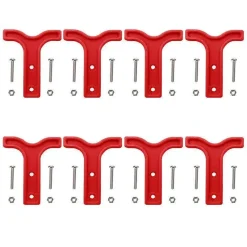 V528 HANDLE RED 10PCS 24401 08