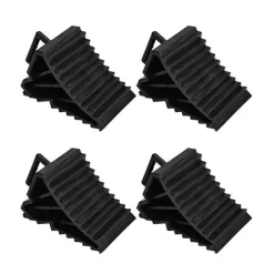 Alternative view of Wheel chocks 4-piece set, heavy-duty rubber