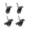 Heavy Duty Side Mount Caster Wheels 2 inch Set of 4