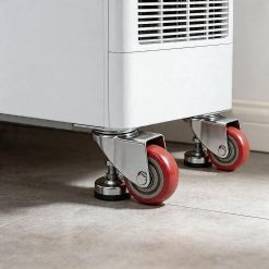 Alternative view of Heavy Duty Caster Wheels with M12 Screw Feet 360kg Set