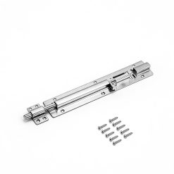 Stainless Steel Sliding Door Lock Latch 10 Piece Pack