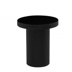 Moreland Side Table 50cm Black