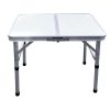 Portable Folding Camping Table 60x40x50cm Aluminum