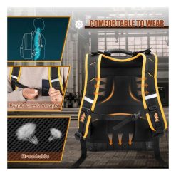 Alternative view of Heavy Duty Tool Backpack 18 Inch with Rubber Base