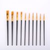 Black Artist Paint Brush Set 10-Piece (Pack of 10)