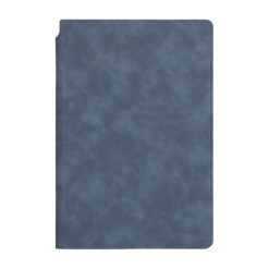 Blue A4 PU Leather Whiteboard Notebook with 3-Color Pens, Eraser & Cloth - Reusable Eco-Friendly Desktop Memo Pad & Handheld Writing Tablet
