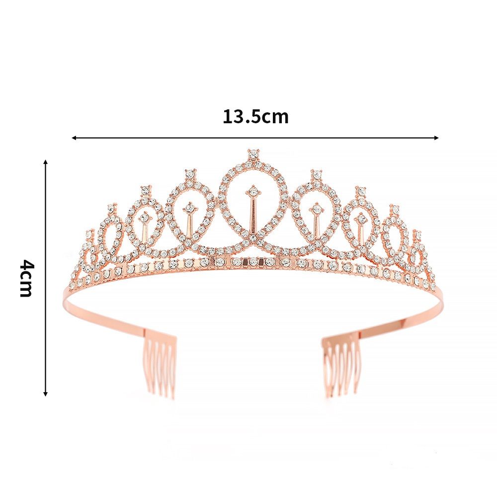 2-piece Golden Birthday Girl Tiara and Sash Set - Elegant Rhinestone Alloy Crown with , Glitter "BIRTHDAY GIRL" Sash & Safety Pin - Perfect Princess Party Accessory for Women and Girls 4 2-piece Golden Birthday Girl Tiara and Sash Set - Elegant Rhinestone Alloy Crown with , Glitter "BIRTHDAY GIRL" Sash & Safety Pin - Perfect Princess Party Accessory for Women and Girls - Image 4