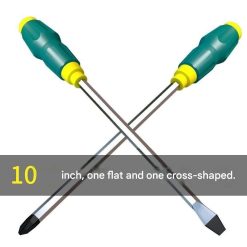 2-piece Magnetic Screwdriver Set, Chrome Vanadium Steel