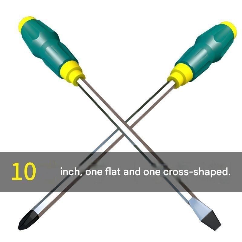 2-piece Magnetic Screwdriver Set, Chrome Vanadium Steel 1 2-piece Magnetic Screwdriver Set, Chrome Vanadium Steel