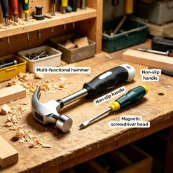 Alternative view of Mini Claw Hammer and Magnetic Screwdriver 2-Piece Set