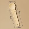 Cat treat spoon with 19cm handle for wet food and paste