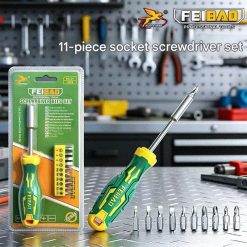 Alternative view of 11-Piece Magnetic Screwdriver Bit Set