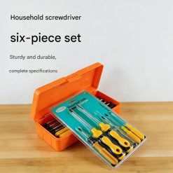 Alternative view of 6-piece screwdriver set with voltage tester