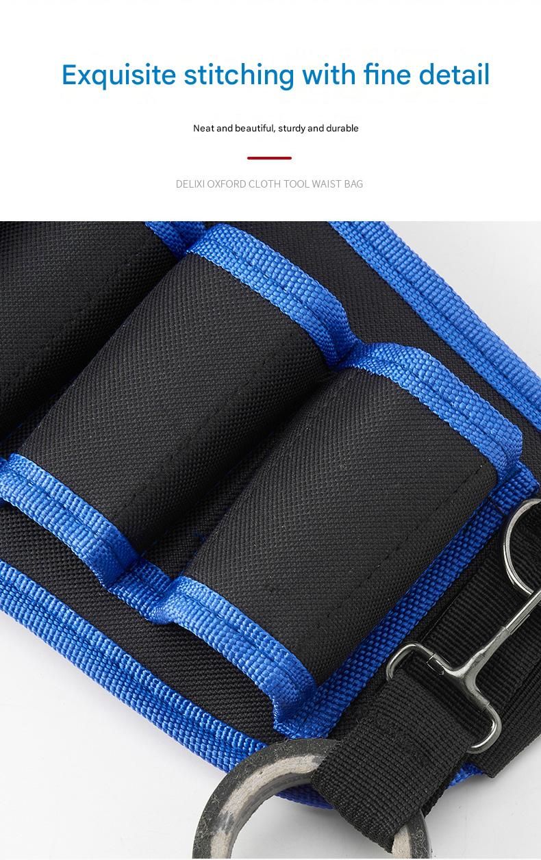 600D Oxford Tool Waist Bag for Electricians 9 600D Oxford Tool Waist Bag for Electricians - Image 9
